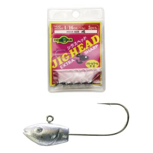 EcoGear Shirasu Head 3/32oz #3 – 2.7g