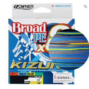 KIZUNA PE X8 300Mts 0.17mm – MULTI COLOR (MULTICOLOR)