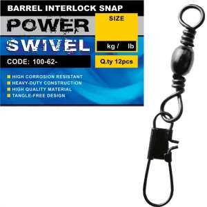 Barrel Interlock Snap 10