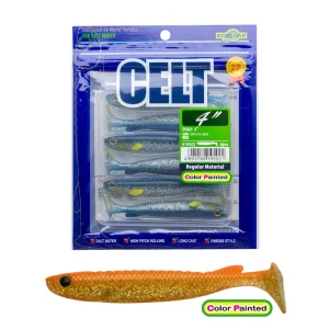 Vinilo EcoGear Celt 4″ COLOR 486 COLOR PAINTED ORANGE GOLD