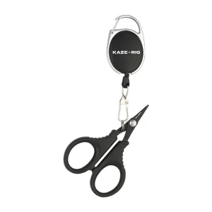 Kaze-Rig Sea-Cut Scissor Set – Tijeras de pesca KAZE-RIG con filo dentado en un lado