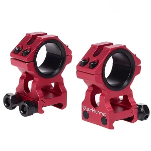 Montura High Profile Picatinny (21mm) WH205 Rojo