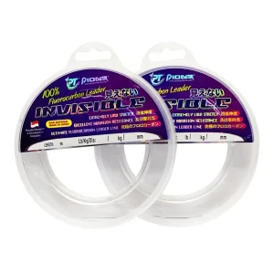 Invisible Fluorocarbon Leader 15lb Clear