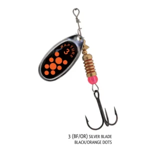 SPINNER AGF #3 6.5g Color #23 Black Orange