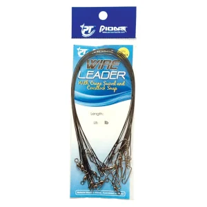 Wire Tracer Leader 40lb 45cm Bk